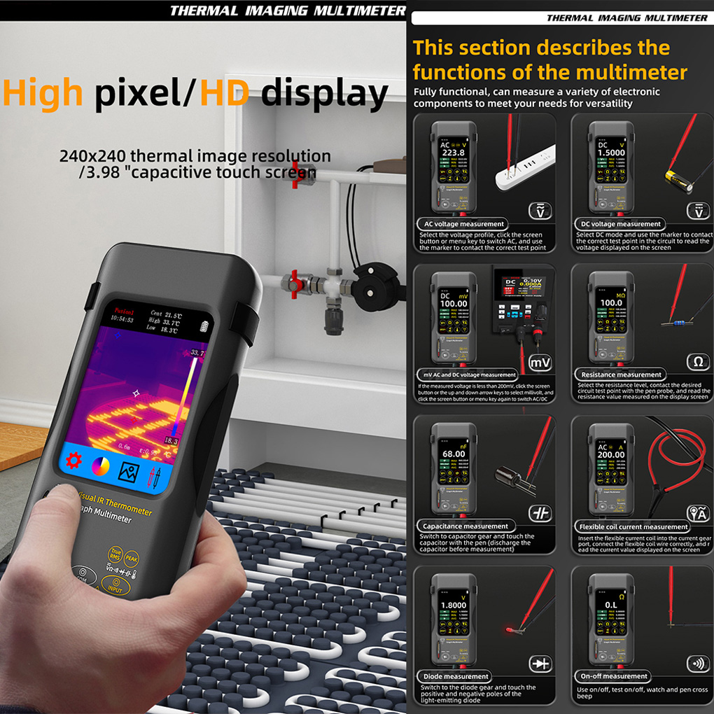 Nf 521 Thermal Imaging Camera - SH7 320x320 Termal Görüntüleme Kamerası 20000