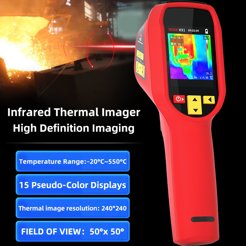 Nf 521 Thermal Imaging Camera - HX1 Termal Görüntüleme Kamerası 240X240 Termal