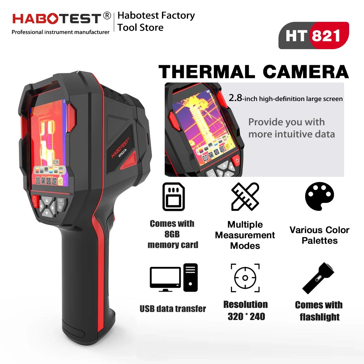 Nf 521 Thermal Imaging Camera - HABOTEST HT821A Termal Kamera 96X96 Piksel