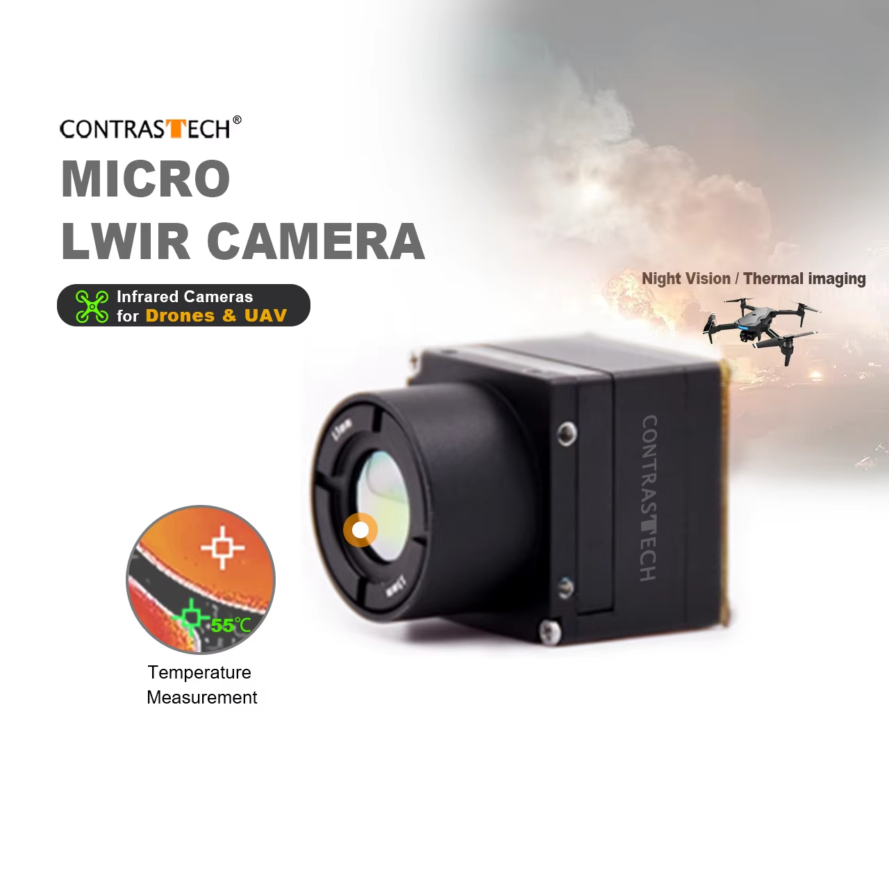 640x512 LWIR Kapanmasız Radiom - Thermal Module 640X512 Core incelemesi ve fiyatı